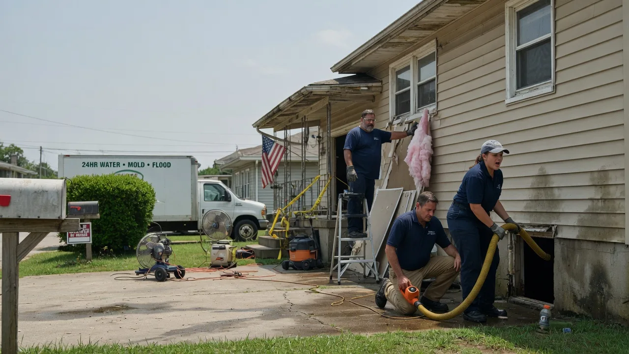 Water Damage Repair in West Point, IL near me